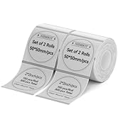 NIIMBOT Thermal Label 2 Rolls Set Home School Office Storage and Organization for NIIMBOT B1 B21 ...