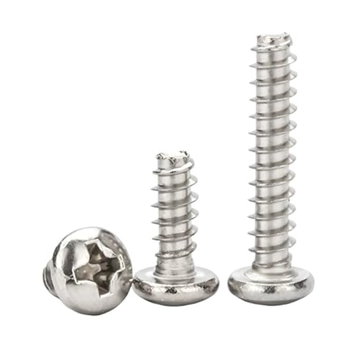 10/20/30�� M3 .5 M4 M5 304�X�e�����X�| �N���X���E���h�w�b�h�J�b�e�B���O�e�[���Z���t�^�b�s���O�l�W(10mm,M4-20pcs)