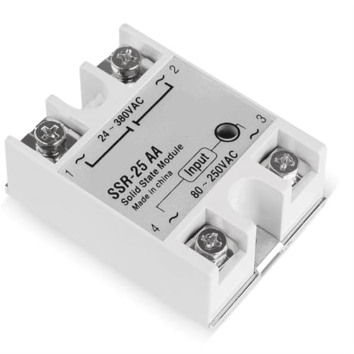 Relé de estado sólido SSR-25A evita arcos eléctricos en circuitos CA a CA 5