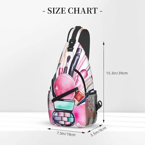 Mochila cruzada deportiva pequeña negra para diario miniatura 3