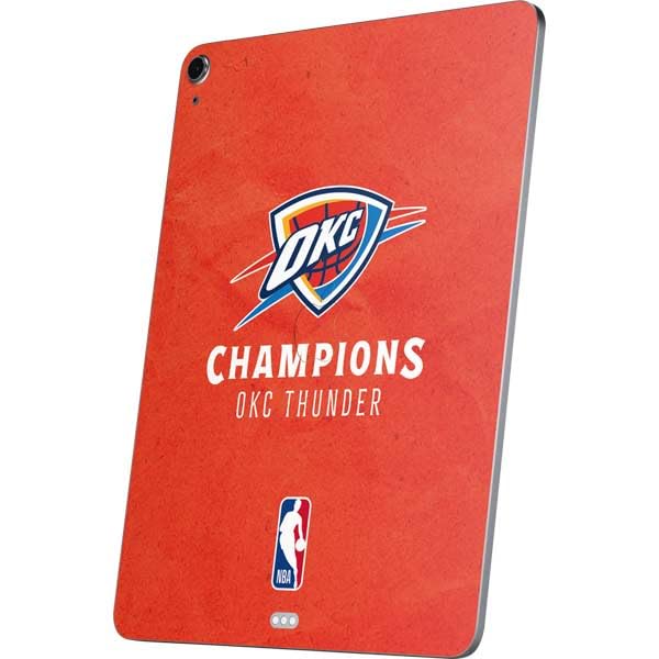Skinit Decal Tablet Skin Compatible with iPad Air 11in (2024-2025) - Officially Licensed 2025 NBA Champions Oklahoma City Thunder Design