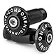 CXEPI Motorrad Lenkergewichte,Universelle Lenkerenden für Ø22mm (7/8) Lenker,Schwarz