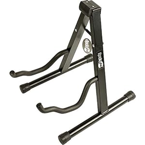 RockJam Soporte de guitarra RockJam portátil universal en forma de A para guitarra acústica, guitarra eléctrica y bajo