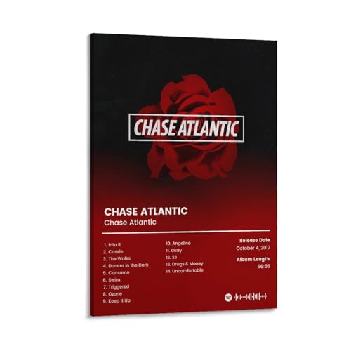 Cadeau poster Chase Atlantic 3 impression sur toile pour fan de musique