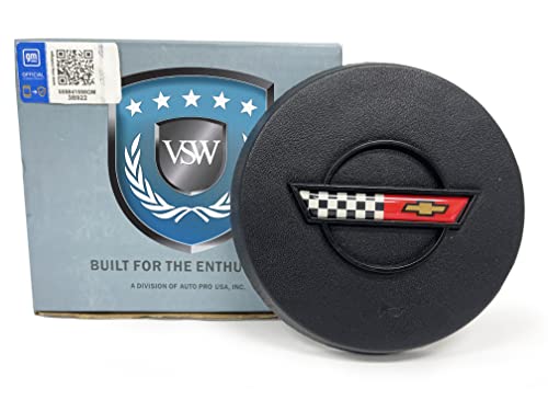 VSW OE Style Reproduction Horn Button Compatible with C4 Corvette 1984-1985 9768586 STB1011