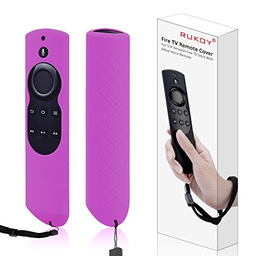 Case for Fire TV or TV Stick Remote,Rukoy Protective Case for 5.9'' Amazon Fire TV or Fire TV Stick Remote with Alexa Voice