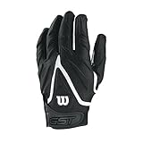 Wilson GST Big Skill American Football Handschuhe - schwarz Gr. S