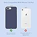 Miracase iPhone 8 Plus Silicone Case, iPhone 7 Plus Silicone Case Silicone Gel Rubber Full Body Protection Shockproof Cover Case Drop Protection for Apple iPhone 7 Plus/iPhone 8 Plus(5.5