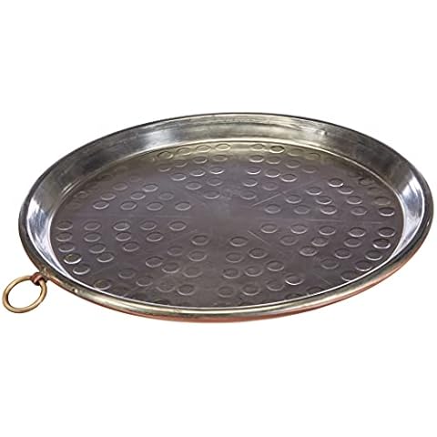 Pentole Agnelli Copper Conical Cake Pan Cover