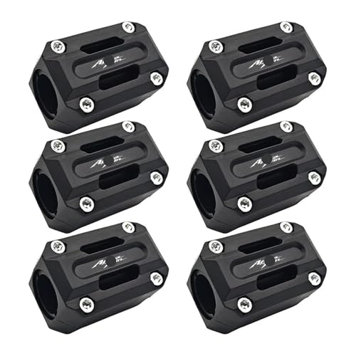 �ɓK������Africa Twin 1100 1000 CRF1100L CRF1000L �p ���g�G���W���K�[�h �o�C�N�p�G���W���K�[�h�v���e�N�^�[ �����u���b�N �N���b�V���o�[(Style D)