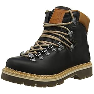 ART 0903 RUSTIC BLACK/AIR ALPINE uniseks-volwassene Klassieke laarzen.