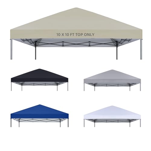 10x10 Canopy Replacement Top Only,Waterproof Pop Up Canopy Tent Top