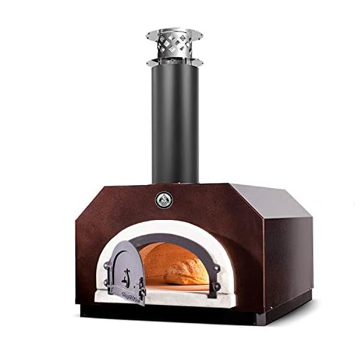 Chicago Brick Oven CBO-500 Countertop Outdoor Wood Fired Pizza Oven - Copper