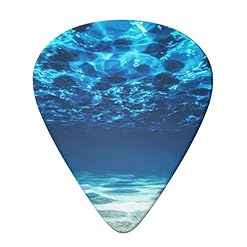 Lot de 6 médiators imprimés plage tropicale sous l’eau avec boîte de rangement pour guitare acoustique et électrique - Les Beatles, Paul McCartney, John Lennon, RIngo Starr, George Harrison Lot de 6 médiators imprimés plage tropicale sous l'eau avec boîte de rangement pour guitare acoustique et électrique – Image 3