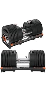 【セット販売】DELTA 調整可能なダンベルセット 100ポンド② Amazon | DELTA アジャスタブルダンベル 100ポンド(45.34kg)×2