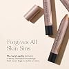 Josie Maran Argan Cream Concealer Crayon - Blemish & Under Eye Concealer Stick - Hydrating Luminous Finish with Buildable Coverage - Non-Comedogenic, Creaseless & Non-Cakey Formula - Light 1 (0.1 oz)