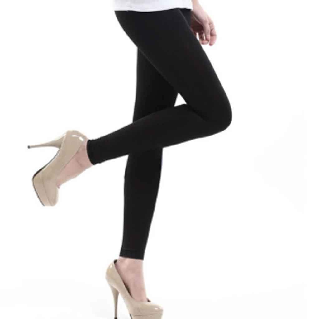 RWRAPS Collant Sexy Senza Piede da Donna Collant Caldo Senza Cuciture Calze Spesse Elastiche Facili da Usare (Colore : 4) (4)
