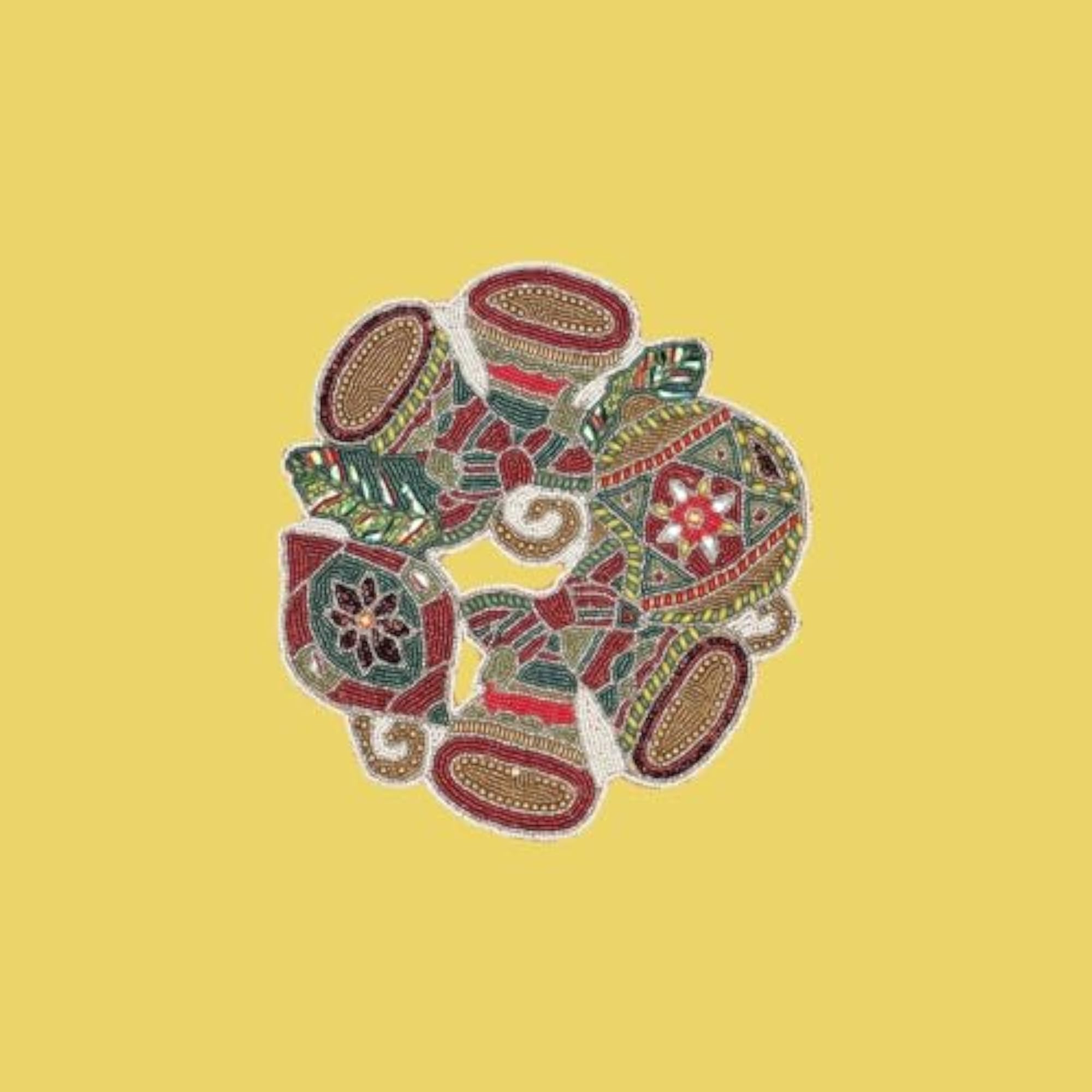 Beaded Placemat (Multicolour)