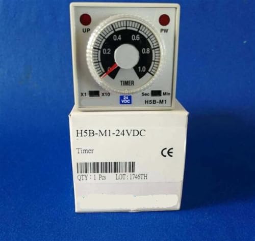 Relé de tiempo 50/60Hz H3B-M1 temporizador industrial de 8 pines DC24V para circuitos de control