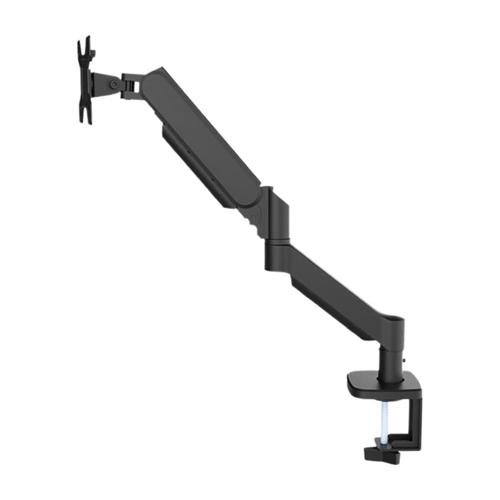 Ikpgbzxm Black Gas Spring Monitor Stand With Suspension, Height Adjustment And Rotation