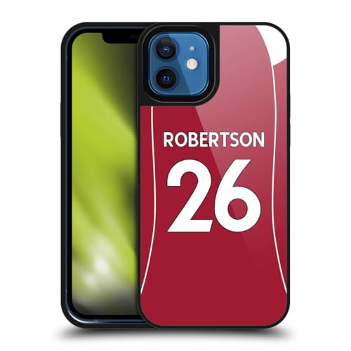 Coque Liverpool FC Andy Robertson pour iPhone 12 et 12 Pro protection gel renforcée