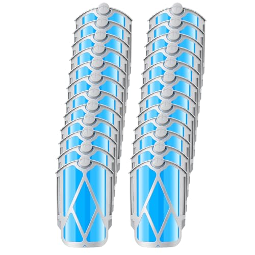 UBeesize 24 Pack Insect Trap Refill Cartridges, 2026 Upgraded Strong Adhesive Refills for Indoor Plug-in Bug Traps, Compatible with M364 and Max Devices, Easy to Replace and Long Lasting