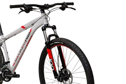 Caloi Bicicleta Aluminuim Pro, Aro 29, Tamanho 17, Câmbio Microshift 20 Velocidades, Branca