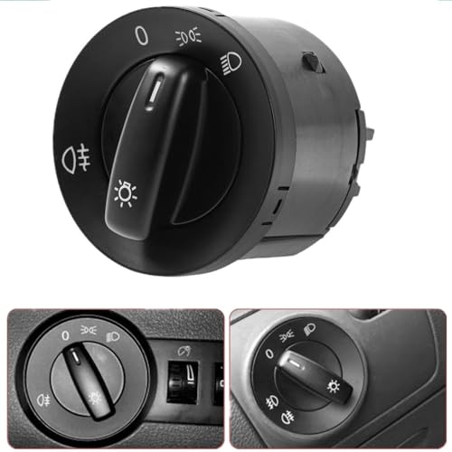 Interruptor de faros antiniebla con ajuste preciso OEM 1K0941431B para VW 3