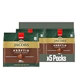 Jacobs Pads Crema Kräftig, Senseo kompatible Pads, 5 x 18 Getränke, 90 Kaffeepads