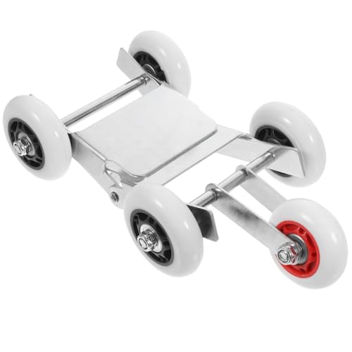 Gatuida 1 Pc Empresa De Mudanzas Carro De Neumáticos De Coche Rueda De Neumático Carro De Servicio Pesado Ruedas Resistentes Ruedas Giratorias Carro del Vehículo Auto Mover El Coche