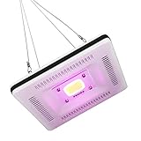 【Espectro completo profesional】- esta luz de crecimiento profesional de espectro completo y led es de longitud de onda y puede cumplir con todas las etapas de crecimiento para sus plantas, desde plántulas, crecimiento, floración, fructificación.