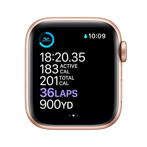 Apple Watch Series 6 (GPS, 40mm) - Gold Aluminum Case with Pink Sand Sport Band by Apple - Image 4