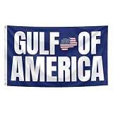 Gulf Of America Flag 3x5 FT Polyester outdoor Canvas Header and Double Stitched with two Brass Grommets