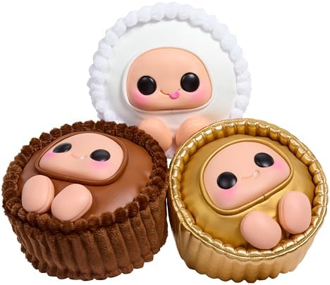 Hyojo Reeseās Peanut Butter Cups Series, Blind Box Collectible Plush, Limited Edition, 3 to Collect, Milk Chocolate, White Creme & All Gold Peanut Butter, Great Gift for All Ages - 4