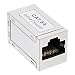Produktbild InLine 69990C Patchkabelkupplung Metall Cat.6A, 2x RJ45 Buchse, geschirmt