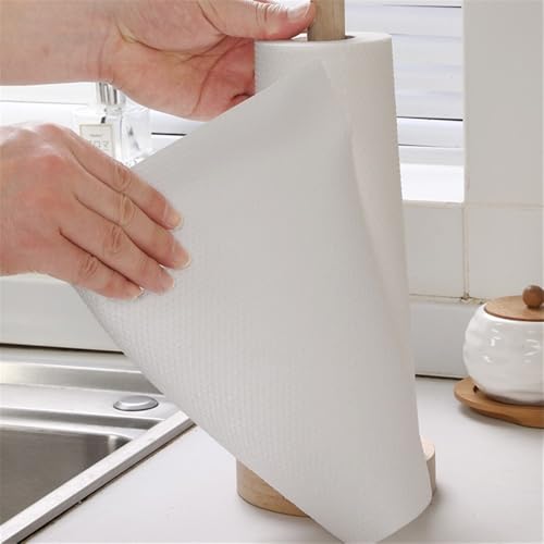 Portarrollos de cocina vertical independiente para evitar perforar paredes 6