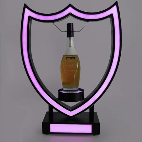 Soporte para botellas LED acrílico para 750ml miniatura 6