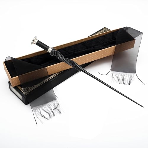 Lifestyle-You Premium Polyresin & Metal Magic Wand Wizard Sorcerer’s Wand with Ribbon Box, Style 23 Lifestyle-You Premium Polyresin & Metal Magic Wand Wizard Sorcerer’s Wand with Ribbon Box, Style 23