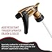 320 Black & Gold Acid Resistant Sprayer - 9-1/4