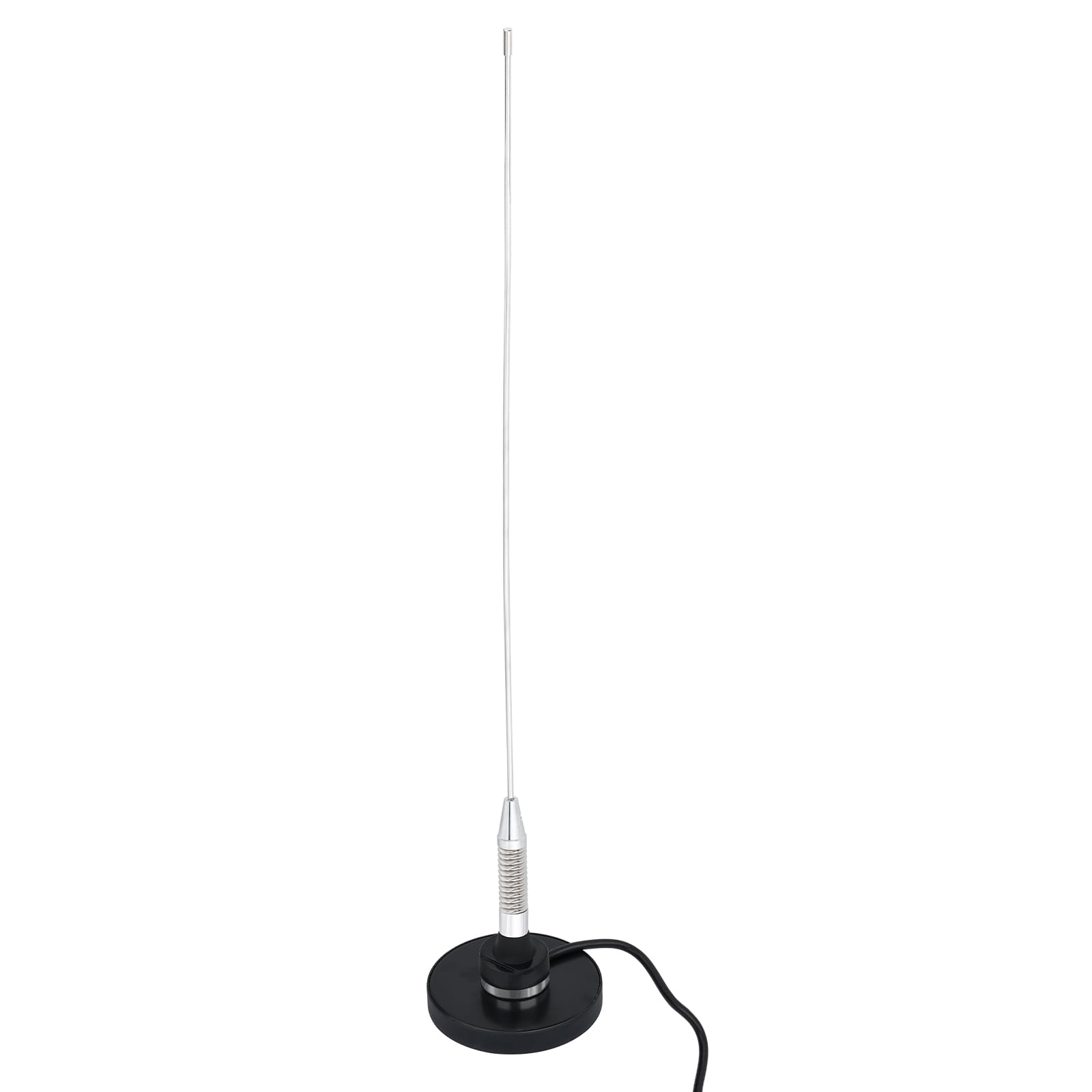 Bingfu Antenna Radio VHF UHF Veicolare 54 cm Connettore PL259 Cavo 5 m | Bibanda 136-174/400-460 MHz, Base Magnetica, per Camion Camper Radio Mobile, Dispositivo di Comunicazione Amatoriale