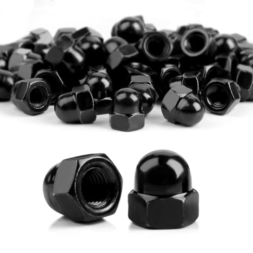 BCENG Tuercas Ciegas de M8 50 Piezas Tuercas Ciegas Galvanizadas Hexagonal Tuercas ciegas de Hardware M8 Tapa Tuerca Tuerca Bellota Tuercas de Sombrerería para Tornillos Roscadas Pernos Roscados