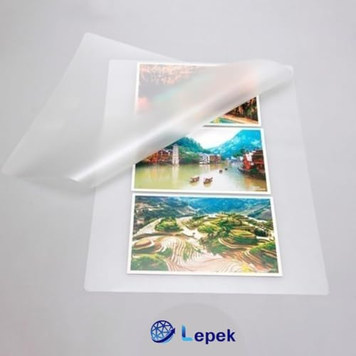 Polaseal A4 200 unidades Plástico para Plastificação Pouch Film 0,05 - LEPEK