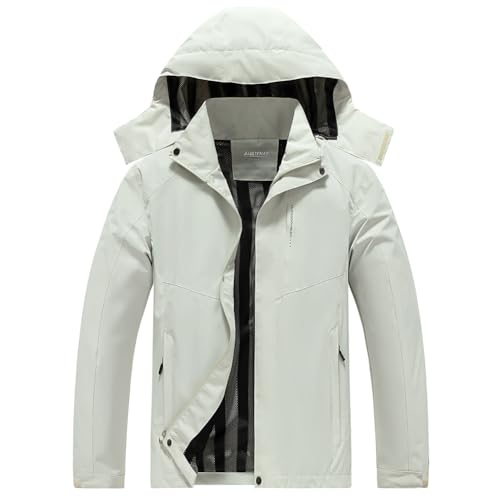 Men's Lightweight Waterproof Windproof Hiking Jacket