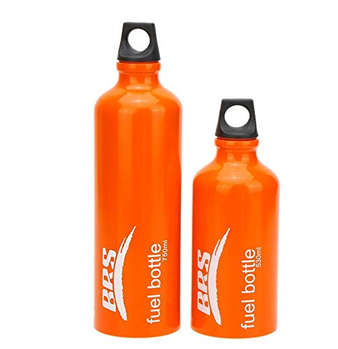 Outdoor Camping Fuel Storage Bottle Portable Fuel Bottle Gasoline Diesel Kerosene Alcohol Liquid Gas 530Ml / 750Ml #TOP5