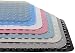 Brandsseller - Alfombrilla de Ducha 53 x 53 cm Antideslizante con Ventusa...