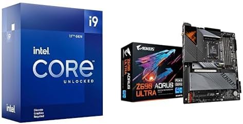 Intel Core i9-12900KF Gaming Desktop Processor + GIGABYTE Z690 Motherboard