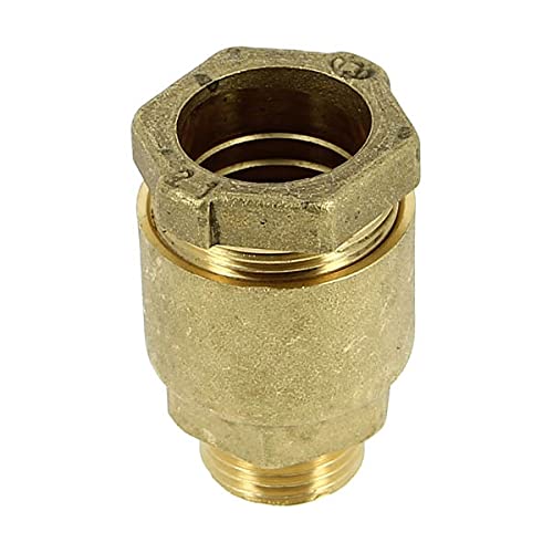Raccord série fer REXUO Mâle Laiton Dn : 21 diamètre : 1/2 9013.21