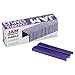 JAM PAPER Standard Size Colorful Staples - Violet Purple - 5000/box