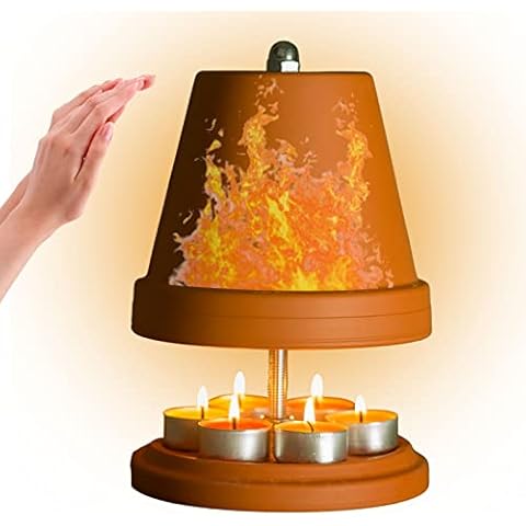 Tea Light Oven | Colour Terracotta & Red | 1 Pot Variant | Handmade in Germany Cover