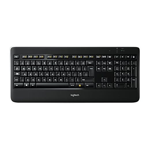 Logitech K800 Teclado Inalámbrico Retroiluminado para Windows, Tecnología Inlámbrica 2,4 GHz con Receptor USB Unifying, Teclas con Perfilado Laser, Recargable, PC/Portátil, Disposición AZERTY Francés